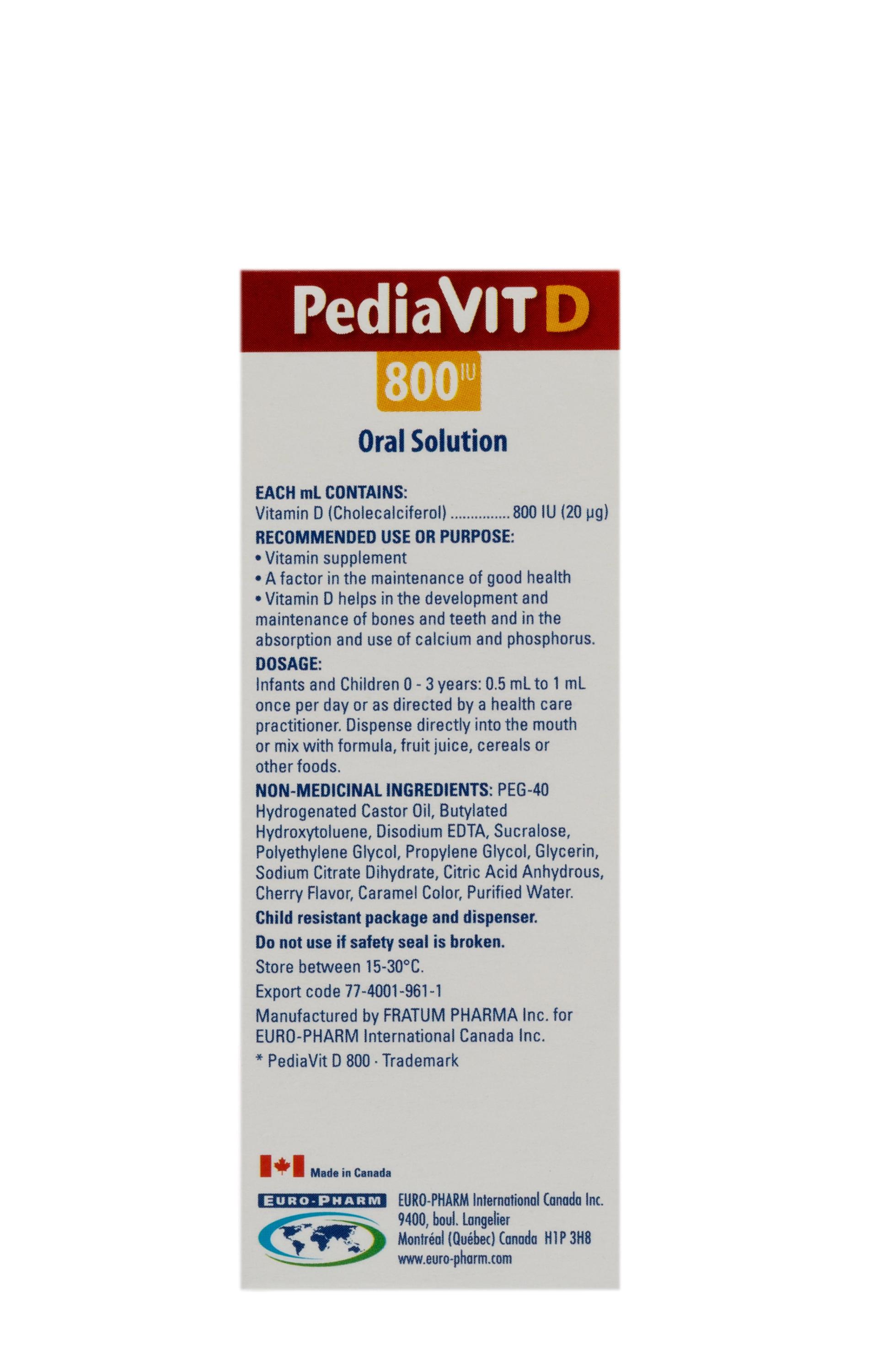 PediaVIT D 800