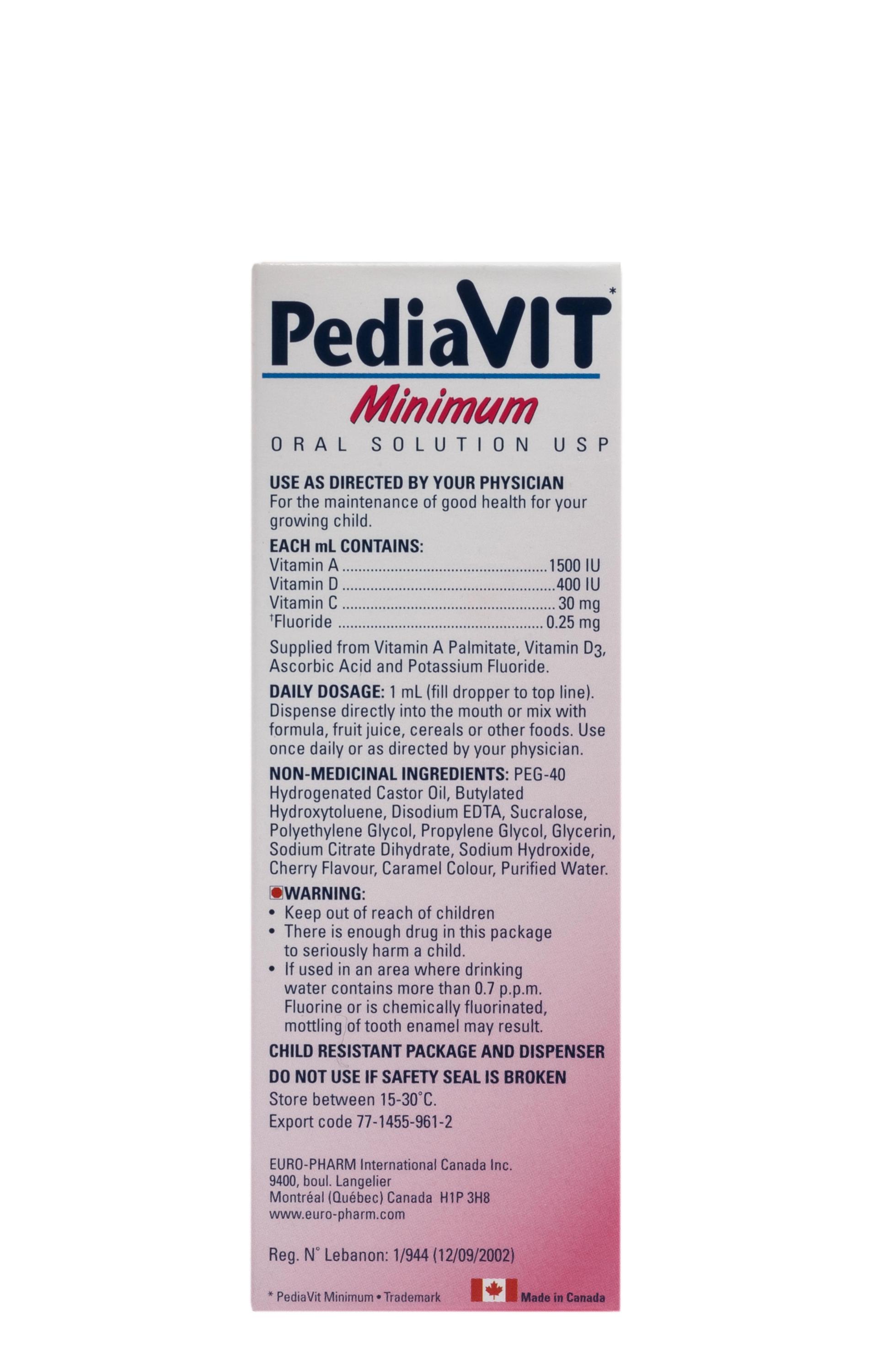 PediaVIT Minimum